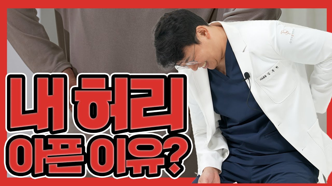 내 허리 아픈 이유? 허리디스크, 제대로 알고 통증 잡자!